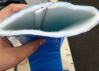 Η βελόνα που τρυπήθηκε με διατρητική μηχανή αισθάνθηκε το φίλτρο που ντύθηκε με το μπλε σύστημα μεμβρανών CIPP χρώματος TPU