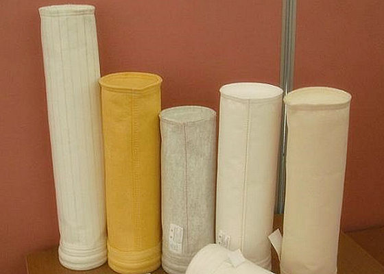Σάκος φίλτρου Nomex με υψηλή αναλογία αέρα προς ύφασμα, ανθεκτικότητα στην τριβή και ανθεκτικότητα σε υψηλές θερμοκρασίες για συλλογή σκόνης από φούρνο τσιμέντου